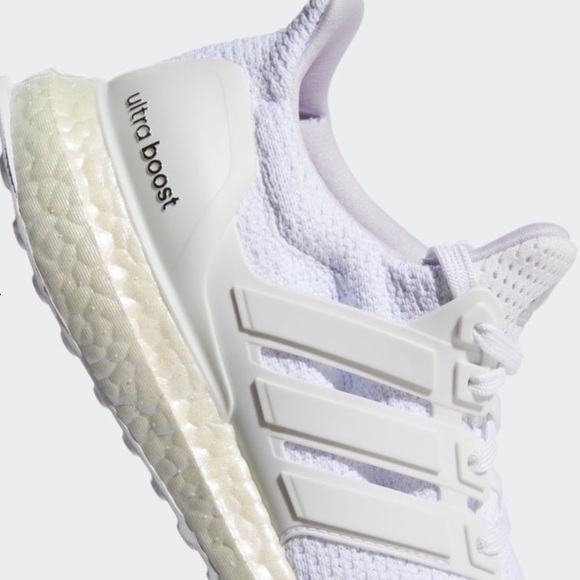 adidas UltraBOOST Triple White Iridescent Boost - Picture 6 of 10
